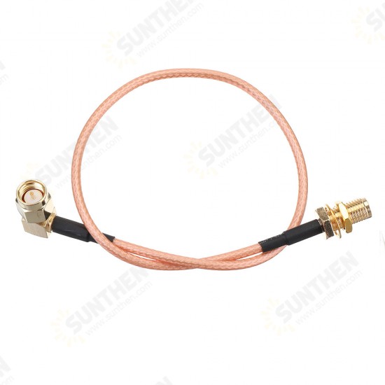 10CM SMA cable SMA Male Right Angle to SMA Female RF Coax Pigtail Cable Wire RG316 Connector Adapter