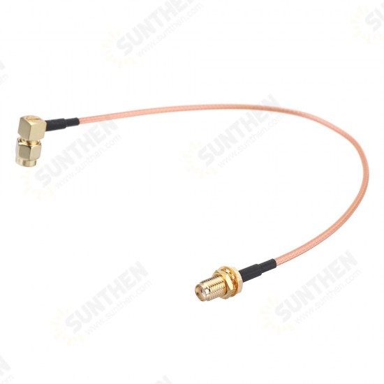 10CM SMA cable SMA Male Right Angle to SMA Female RF Coax Pigtail Cable Wire RG316 Connector Adapter