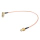 10CM SMA cable SMA Male Right Angle to SMA Female RF Coax Pigtail Cable Wire RG316 Connector Adapter