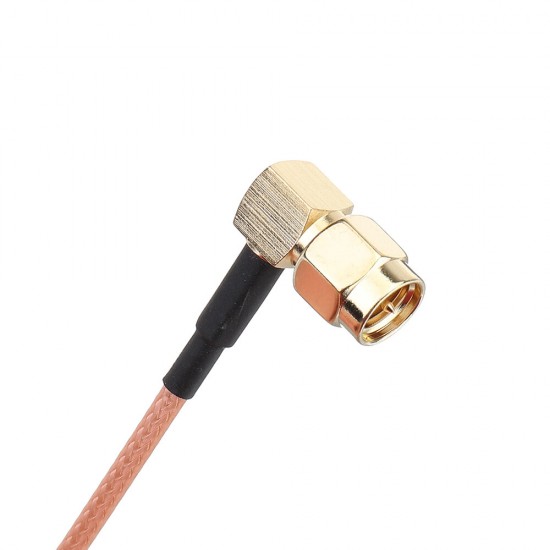 10CM SMA cable SMA Male Right Angle to SMA Female RF Coax Pigtail Cable Wire RG316 Connector Adapter