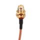 10CM SMA cable SMA Male Right Angle to SMA Female RF Coax Pigtail Cable Wire RG316 Connector Adapter