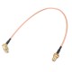 10CM SMA cable SMA Male Right Angle to SMA Female RF Coax Pigtail Cable Wire RG316 Connector Adapter