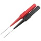 10pcs Insulation Piercing Needle Non-destructive Multimeter Test Probe Red/Black