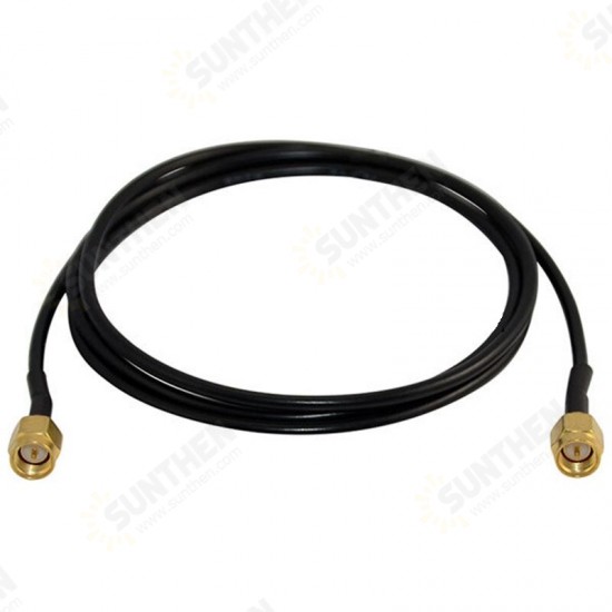 1M High Quality SMA Male to SMA Male Plug Premium Jumper Cable RF Coax Pigtail RG174