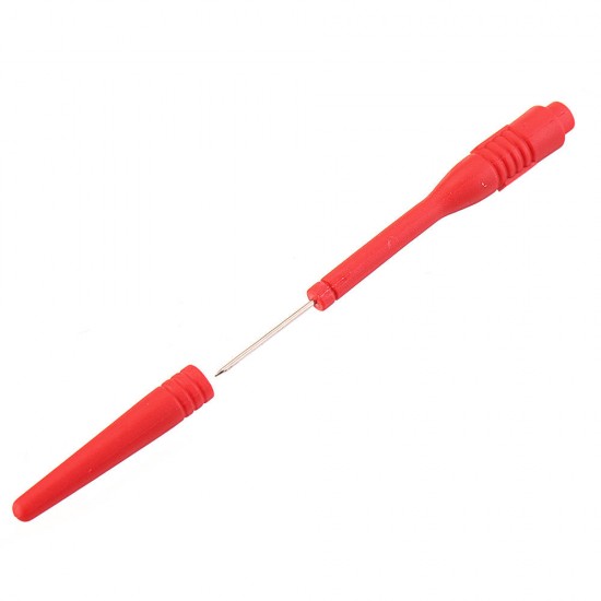 1Pcs 1.0MM Multimeter Pen Needle Maintenance Stick Probe Gauge Stick Back Needle Connector for 4.0mm Banana Plug