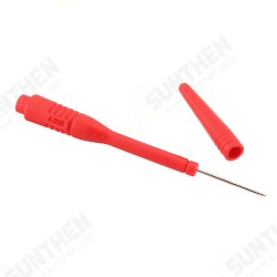 1Pcs 1.0MM Multimeter Pen Needle Maintenance Stick Probe Gauge Stick Back Needle Connector for 4.0mm Banana Plug 1Pcs 1.0MM Multimeter Pen Needle Maintenance Stick Probe Gauge Stick Back Needle Connector for 4.0mm Banana Plug