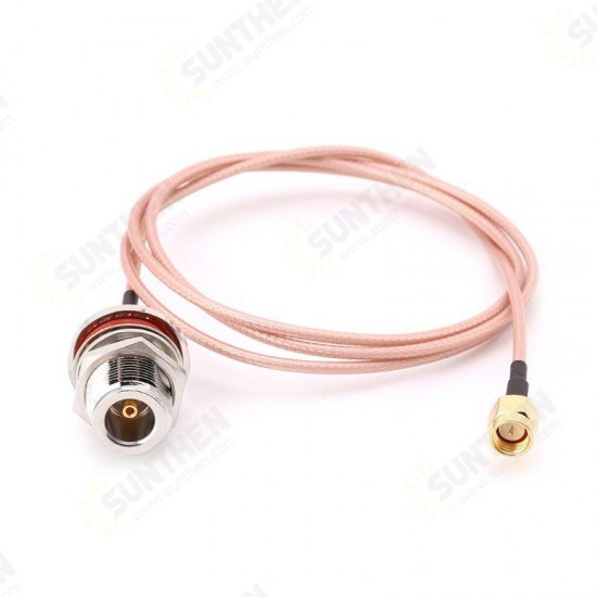 1m N Female Bulkhead To SMA Male Plug RG316 Pigtail Cable RF Coaxial Cables Jumper Cable