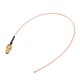 25CM Extension Cord U.FL IPX to RP-SMA Female Connector Antenna RF Pigtail Cable Wire Jumper for PCI WiFi Card RP-SMA Jack to IPX RG178