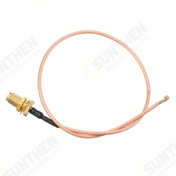 25CM Extension Cord U.FL IPX to RP-SMA Female Connector Antenna RF Pigtail Cable Wire Jumper for PCI WiFi Card RP-SMA Jack to IPX RG178 25CM Extension Cord U.FL IPX to RP-SMA Female Connector Antenna RF Pigtail Cable Wire Jumper for PCI WiFi Card RP-SMA Jack to IPX RG178