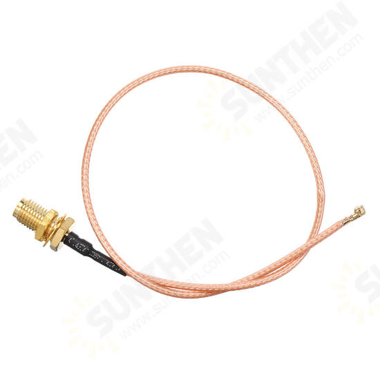 25CM Extension Cord U.FL IPX to RP-SMA Female Connector Antenna RF Pigtail Cable Wire Jumper for PCI WiFi Card RP-SMA Jack to IPX RG178