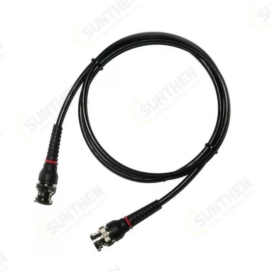 2Pcs P1013 BNC Q9 Male Plug To BNC Q9 Male Plug Oscilloscope Test Probe Cable Lead 100CM