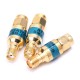 2W 0-6GHz Golden Attenuator SMA-JK Male to Female RF Coaxial Attenuator