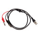 2pcs 110cm BNC Q9 to Dual Alligator Clip Oscilloscope Test Probe Leads 2pcs 110cm BNC Q9 to Dual Alligator Clip Oscilloscope Test Probe Leads