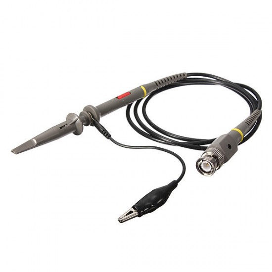 2pcs p6040 Oscilloscope 40MHz PKCATI BNC Clip Probes Clip Cable