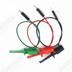 3 Pcs 20cm Transistor Tester Test Hook Test Clip 3 Pcs 20cm Transistor Tester Test Hook Test Clip