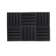 30*30cm Acoustic Foams Panels Tiles Studio KTV Soundproofing Sound Foam Wedge