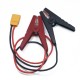 30CM XT90H Male Plug to Crocodile Clip Line Large Current 14 AWG Cable Copper Full Insulation Crocodile Clip Cable