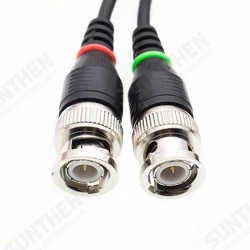 3Pcs Y110 BNC To RCA Male Plug Cuttings 1.5 Meters Oscilloscope Test Cable 3Pcs Y110 BNC To RCA Male Plug Cuttings 1.5 Meters Oscilloscope Test Cable
