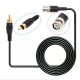 3Pcs Y110 BNC To RCA Male Plug Cuttings 1.5 Meters Oscilloscope Test Cable