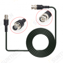 3Pcs Y112 1M BNC To BNC Male To Female Q9 Test Cable Oscilloscope Cable Oscilloscope Probe 3Pcs Y112 1M BNC To BNC Male To Female Q9 Test Cable Oscilloscope Cable Oscilloscope Probe