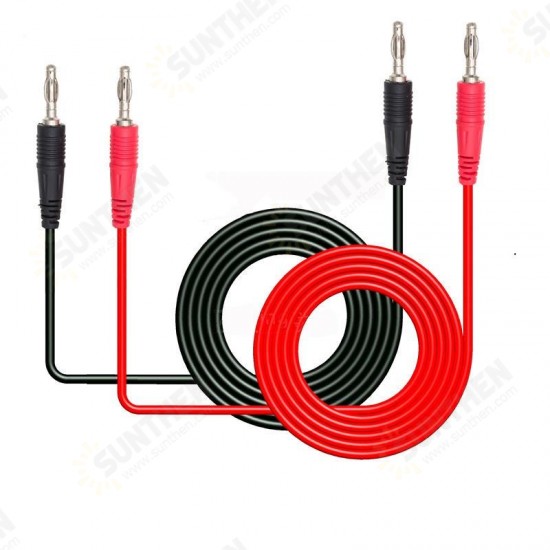 3Pcs Y202 1M PVC Banana Plug Test Cable Copper Lantern Insert 15A Replaceable Multimeter Probe