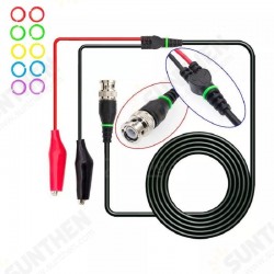 3Pcs Y101X 1.1M BNC To Crocodile Clamping Line Crocodile Clip Oscilloscope Probe 3Pcs Y101X 1.1M BNC To Crocodile Clamping Line Crocodile Clip Oscilloscope Probe