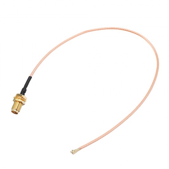 50CM Extension Cord U.FL IPX to RP-SMA Female Connector Antenna RF Pigtail Cable Wire Jumper for PCI WiFi Card RP-SMA Jack to IPX RG178