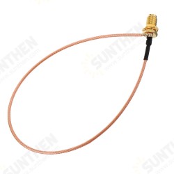 50CM Extension Cord U.FL IPX to RP-SMA Female Connector Antenna RF Pigtail Cable Wire Jumper for PCI WiFi Card RP-SMA Jack to IPX RG178 50CM Extension Cord U.FL IPX to RP-SMA Female Connector Antenna RF Pigtail Cable Wire Jumper for PCI WiFi Card RP-SMA Jack to IPX RG178