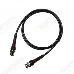 5Pcs P1013 BNC Q9 Male Plug To BNC Q9 Male Plug Oscilloscope Test Probe Cable Lead 100CM 5Pcs P1013 BNC Q9 Male Plug To BNC Q9 Male Plug Oscilloscope Test Probe Cable Lead 100CM