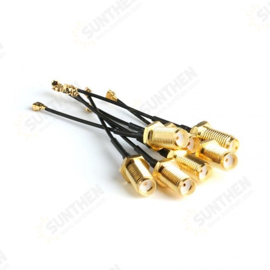 5pcs 20CM SMA Connector Cable Female to uFL/u.FL/IPX/IPEX RF with IPEX Connector 5pcs 20CM SMA Connector Cable Female to uFL/u.FL/IPX/IPEX RF with IPEX Connector