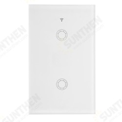 90-250V 1000W Wifi Touch Schalter 1/2/3 Gang Schalter App-Steuerung Wandschalter 90-250V 1000W Wifi Touch Schalter 1/2/3 Gang Schalter App-Steuerung Wandschalter