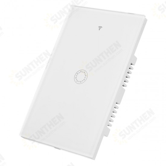 90-250V 1000W Wifi Touch Schalter 1/2/3 Gang Schalter App-Steuerung Wandschalter 90-250V 1000W Wifi Touch Schalter 1/2/3 Gang Schalter App-Steuerung Wandschalter