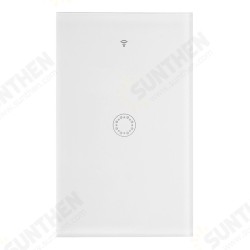 90-250V 1000W Wifi Touch Schalter 1/2/3 Gang Schalter App-Steuerung Wandschalter 90-250V 1000W Wifi Touch Schalter 1/2/3 Gang Schalter App-Steuerung Wandschalter