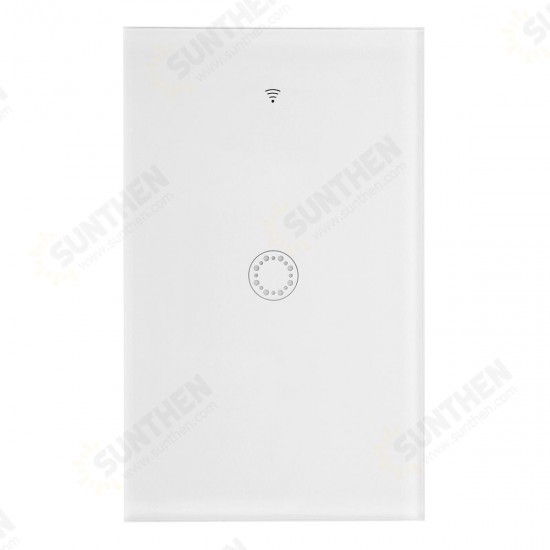90-250V 1000W Wifi Touch Schalter 1/2/3 Gang Schalter App-Steuerung Wandschalter 90-250V 1000W Wifi Touch Schalter 1/2/3 Gang Schalter App-Steuerung Wandschalter
