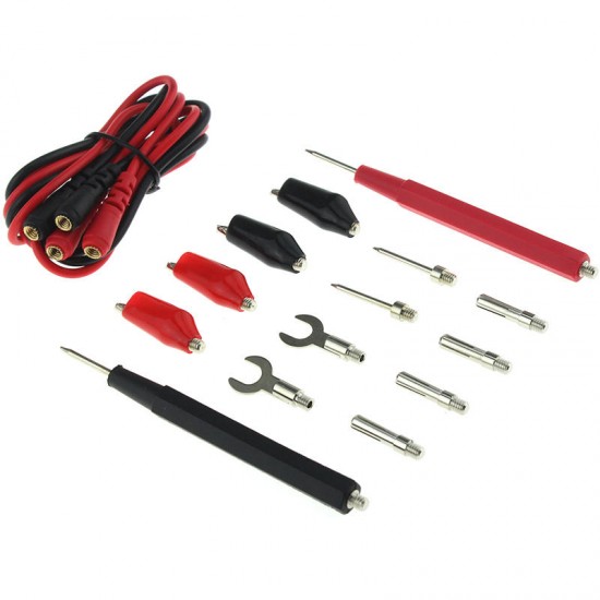 1 Set Multifunction Combination Test Cable Wire Digital Multimeter Probe Test Lead Cable Alligator Clip
