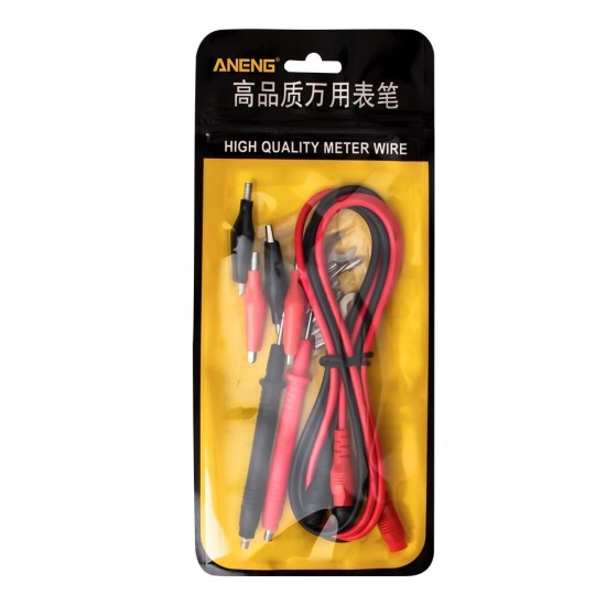 16 in 1 Combination Test Cables 1000V 10A Test Leads Copper Needles U-shaped Fork Crocodile Clips For Multimeter