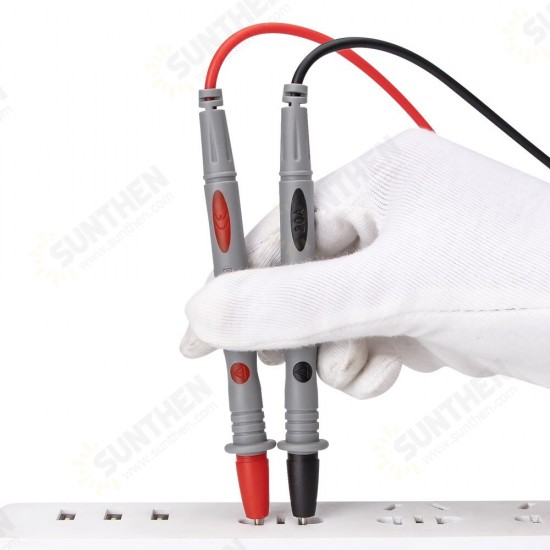 PT1034 20A Silicone Super Sharp Multimeter Test Line + Crocodile Test Clamp