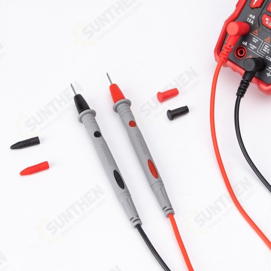 PT1034 20A Silicone Super Sharp Multimeter Test Line + Crocodile Test Clamp