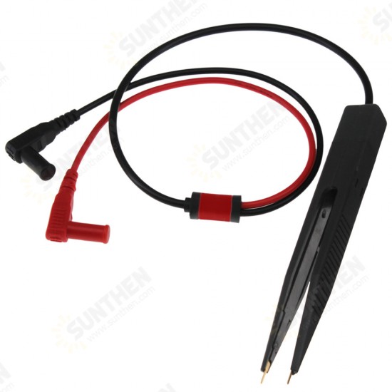 SMD Chip Component LCR Testing Tool Multimeter Pen Tweezer Red