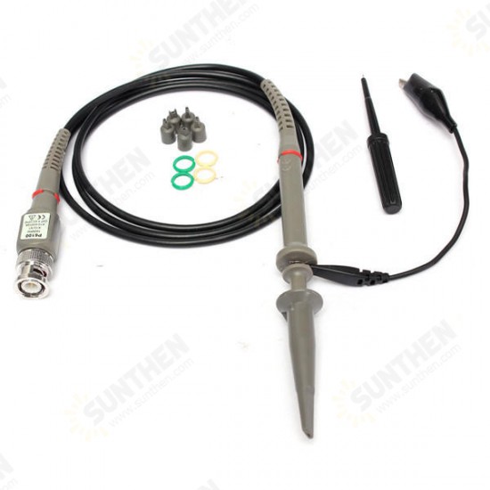 1 Set P6100 DC-100MHz Oscilloscope Probe 100MHz Scope Clip Probe for Tektronix