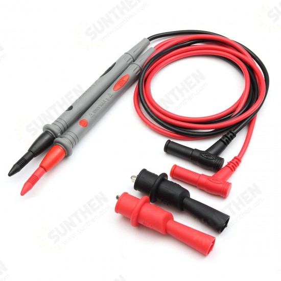 20A Multimeter Test Probe Test Lead Alloy Alligator Clips Agilent/Ideal Clamp Multi Meters