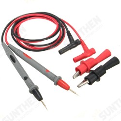 20A Probe Lead Alloy Alligator Clips Agilent/Fluke/Ideal Clamp Multi Meter 20A Probe Lead Alloy Alligator Clips Agilent/Fluke/Ideal Clamp Multi Meter
