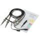 2Pcs Oscilloscope Probe BNC Alligator Clip Ground Lead Test Tool 20MHz 1X 10X