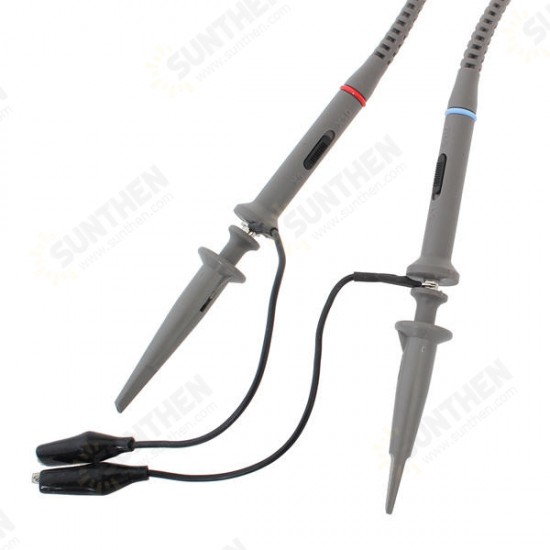 2pcs P6100 DC-100MHz Oscilloscope Tester Scope Clip Probe 2pcs P6100 DC-100MHz Oscilloscope Tester Scope Clip Probe