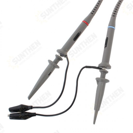 2pcs P6100 DC-100MHz Oscilloscope Tester Scope Clip Probe