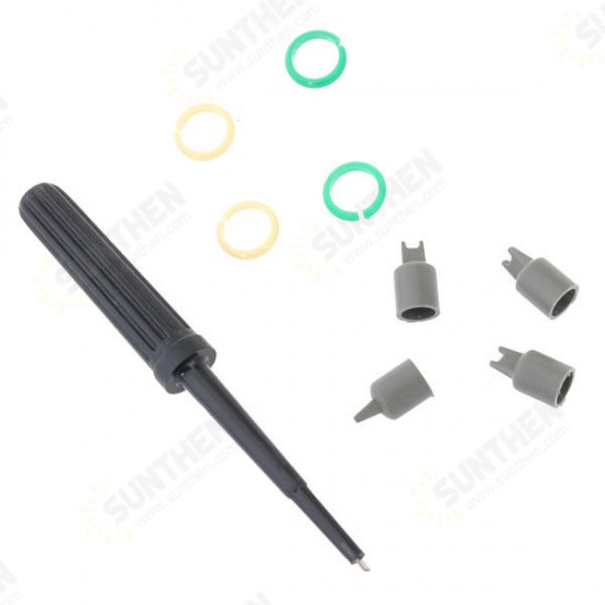 2pcs P6100 DC-100MHz Oscilloscope Tester Scope Clip Probe 2pcs P6100 DC-100MHz Oscilloscope Tester Scope Clip Probe