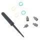 2pcs P6100 DC-100MHz Oscilloscope Tester Scope Clip Probe 2pcs P6100 DC-100MHz Oscilloscope Tester Scope Clip Probe