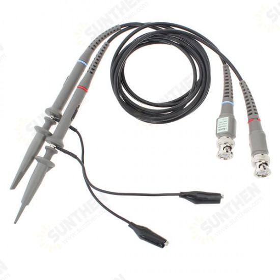 2pcs P6100 DC-100MHz Oscilloscope Tester Scope Clip Probe 2pcs P6100 DC-100MHz Oscilloscope Tester Scope Clip Probe