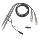 2pcs P6100 DC-100MHz Oscilloscope Tester Scope Clip Probe 2pcs P6100 DC-100MHz Oscilloscope Tester Scope Clip Probe