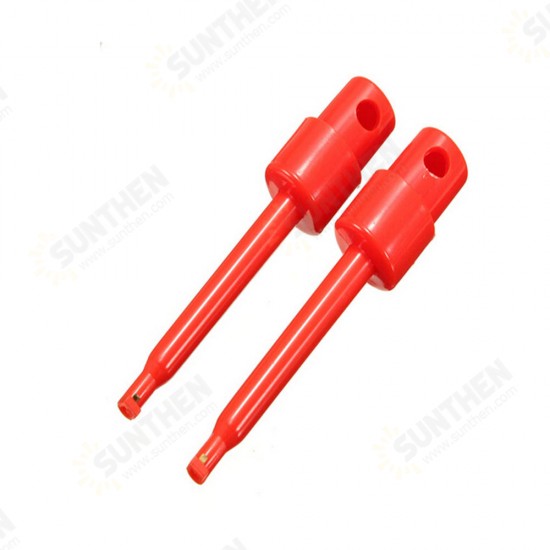 30 Pcs Round Large Size Single Hook Clip Test Probe Wire Hook for Electronic Testing 30 Pcs Round Large Size Single Hook Clip Test Probe Wire Hook for Electronic Testing